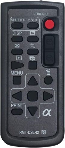 RMT-DSLR2 Replace Wireless Remote Commander Compatible with Sony NEX Alpha SLT Digital Camera A6400 A9 A7RIII A7III A7RII A7SII A7II A7RM3 A7M3 A7RM2 A7SM2 A7M2 A7R A7S A7 A6500 A6300 A6000 NEX-7 6 5 in Saudi Arabia