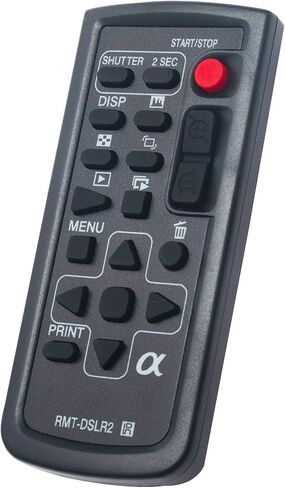 RMT-DSLR2 Replace Wireless Remote Commander Compatible with Sony NEX Alpha SLT Digital Camera A6400 A9 A7RIII A7III A7RII A7SII A7II A7RM3 A7M3 A7RM2 A7SM2 A7M2 A7R A7S A7 A6500 A6300 A6000 NEX-7 6 5 in Saudi Arabia