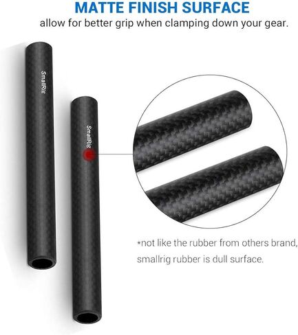 سمول رينج قضبان من الياف الكربون 15 ملم (6 انش) لنظام دعم السكك الحديدية 15 ملم - 1872 in Kuwait