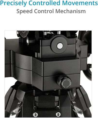 PROAIM Orion Mini Camera Geared Head for Precise 360° Panning & 45° Tilting Movement on Each Side. Handy Operations w Stable & Controlled Shots. Tool-Less Design, Payload: 15kg/33lb (P-ORGH-MN) in Saudi Arabia