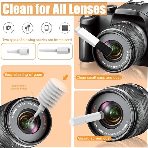 مجموعة التنظيف الإلكترونية 20 في 1، مجموعة تنظيف الكمبيوتر المحمول لشاشة الكمبيوتر للهاتف، مجموعة تنظيف لوحة المفاتيح للكاميرا Airpod MacBook iPad، مجموعة تنظيف الهاتف مع رذاذ وقماش من الألياف الدقيقة in Kuwait