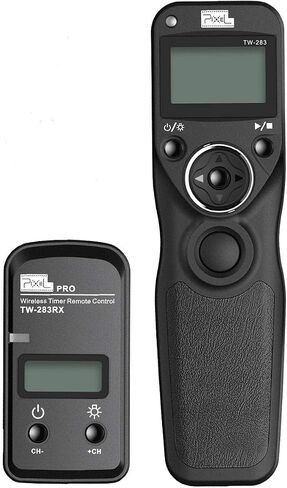 Pixel TW-283 E3 Wireless Shutter Release Cable Wired Remote Control Compatible Compatible for Canon XT XTi XS XSi T1i T2i T3 T3i T4i T5 T5i T6i SL1 EOS R R6 1300D 300D 60D 60Da 70D 80D 90D 850D 750D in Saudi Arabia