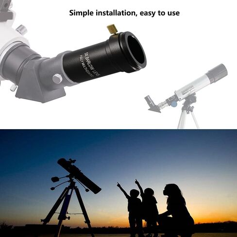 عدسة بارلو 5X، عدسة تلسكوب بارلو معدنية ايسنيو مع واجهة خيط M42x0.75 للعدسة العينية القياسية 1.25 انش لعلم الفلك in Kuwait