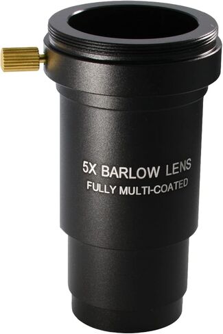 عدسة بارلو 5X، عدسة تلسكوب بارلو معدنية ايسنيو مع واجهة خيط M42x0.75 للعدسة العينية القياسية 1.25 انش لعلم الفلك in Kuwait