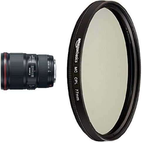 Canon EF 16-35mm f/4L is USM Lens - 9518B002, Black | Minimum focusing distance of 0.92 ft 0.28m across entire zoom, Circular aperture (9 blades) delivers beautiful in Saudi Arabia