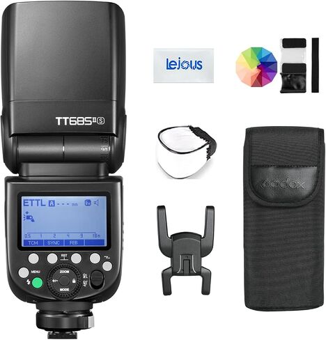 Godox TT685II-S TTL كاميرا فلاش سبيدلايت 2.4G لاسلكية HSS 1/8000s GN60 لسوني DSLR A7III A77II A7RII A7R A58 A99 ILCE6000L in Saudi Arabia