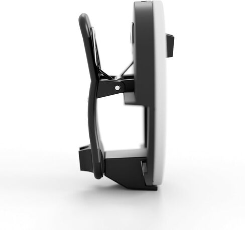 حلقة إضاءة للكمبيوتر - حلقة إضاءة بمشبك للكاميرا المركزية لمؤتمرات الفيديو، وإضاءة البث، وإضاءة البودكاست، قم بترقية الكاميرا الخاصة بك باستخدام حلقة إضاءة LED للمنزل أو المكتب أو السفر in Kuwait