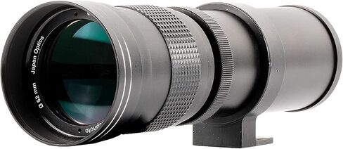 Ultimaxx 420-800mm (w/Converter 840-1600mm) f/8.3-16 HD Manual Telephoto Zoom T-Mount Lens Kit for Canon EOS 9000D 800D 760D 750D 700D 1300D 1200D T100, 4000D, 3000D, 2000D, 1500D DSLR Cameras in Saudi Arabia