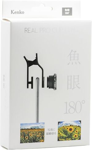عدسة Kenko REAL PRO متعددة الطبقات من الزجاج REAL PRO 7x Telephoto ومنظار أحادي للأجهزة المحمولة، أسود (KRP-7T) in Kuwait
