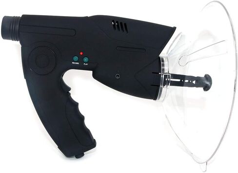 NUZAMAS Parabolic Dish Directional Microphone, Monocular X8 Times Long Distance Hearing, Birds Listening Telescope, Bush Walking, Hunting, Fishing, Camping Tools in Saudi Arabia