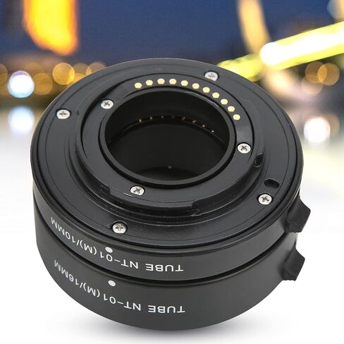 ماكرو تمديد أنبوب محول حلقة 10 مللي متر + 16 مللي متر ل M43 جبل ل أوليمبوس كاميرا دعم السيارات التركيز عدسة ماكرو تمديد أنبوب محول التصوير الملحقات in Kuwait