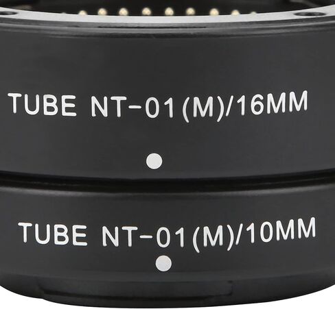 ماكرو تمديد أنبوب محول حلقة 10 مللي متر + 16 مللي متر ل M43 جبل ل أوليمبوس كاميرا دعم السيارات التركيز عدسة ماكرو تمديد أنبوب محول التصوير الملحقات in Kuwait