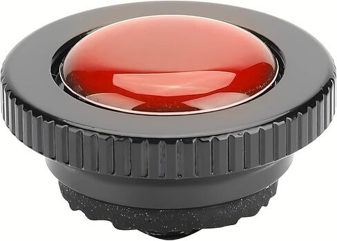 Acouto for Manfrotto لوحة إطلاق سريع صغيرة من سبائك الألومنيوم مستديرة سريعة الإصدار رأس لوحة 1/4 بوصة برغي لحامل ثلاثي القوائم مدمج من Manfrotto باللون الأحمر in Kuwait