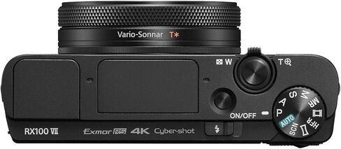 Sony Cyber-Shot RX100 VII RX100M7 Premium Compact Camera DSC-RX100M7 Enhanced Bundle with Triple 3X Battery Pack + 64GB Memory Card + Deco Gear Travel Case Accessory Kit & Photo Video Software in Saudi Arabia