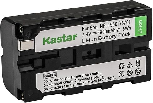 Kastar NP-F570T USB-C Battery 1-Pack Replacement for COB 60d 60x 100d 100x 200d 200x, LituFoto F50 F50r, VIJIM K22, SmallRig P200 LED Video Light in Kuwait