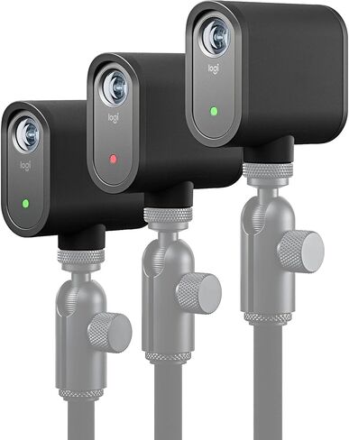 Mevo Start 3-Pack Wireless Live Streaming Cameras، للفيديو عالي الدقة متعدد الكاميرات، والتحكم في التطبيقات والبث عبر الهاتف الذكي أو شبكة Wi-Fi وقماش العدسات من سلسلة Signature in Saudi Arabia