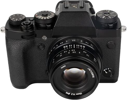 7artisans 35mm F1.2 II Prime Lens for Olympus and Panasonic M4/3 Mount | Manual Focus, F1.2 Large Aperture, 52mm Equivalent Focal Length Suitable for Portrait, Street Photograhy and Landscapes in Kuwait