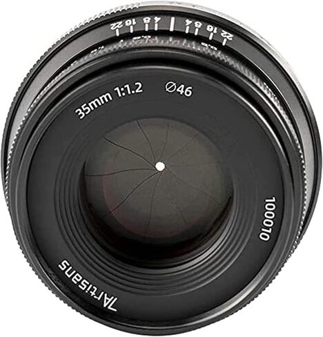 7artisans 35mm F1.2 II Prime Lens for Olympus and Panasonic M4/3 Mount | Manual Focus, F1.2 Large Aperture, 52mm Equivalent Focal Length Suitable for Portrait, Street Photograhy and Landscapes in Kuwait