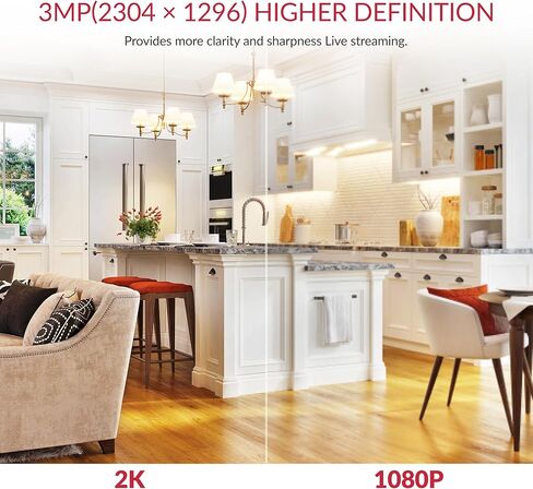 YI Pro 2K 4PC Home Security Camera Pet Security Camera 1pc Bundle in Kuwait