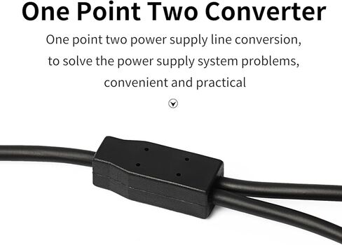 ZITAY 2Pin ذكر إلى 2Pin RS2 & 4 D-tap أنثى الفاصل المحور قابل للتعديل لـ DJI RS2 مثبت Tilta Float نظام كابل الطاقة الاحترافي in Kuwait