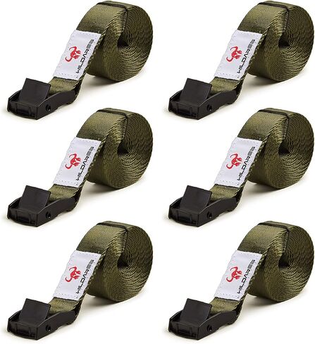 أشرطة كاميرا WILDARES Trail Cam، حزام كاميرا الألعاب مع مشبك معدني طويل الأمد، ملحقات الكاميرا التجريبية للحياة البرية، ألياف النايلون المتينة، أحزمة شجرة كاميرا الغزلان (6) in Kuwait