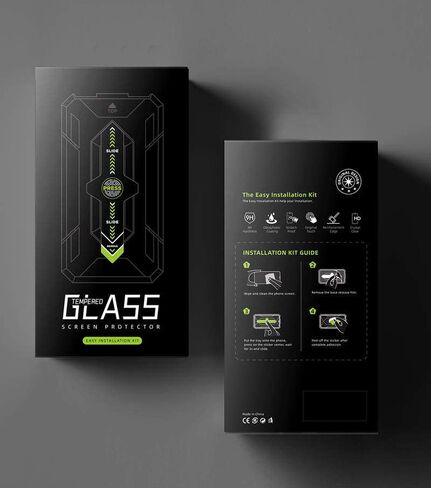PHONEBEAST 2 Pack Screen Protector for iPhone 14 Pro Max [6.7 inch] Display with 2 Pack Tempered Glass Camera Lens Protector-[9H Hardness]-with EASY INSTALL KIT-HD Case Friendly in Saudi Arabia
