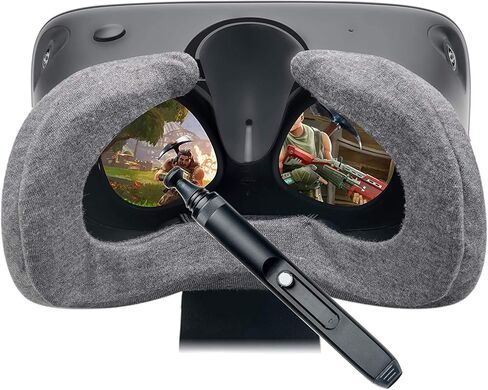قلم تنظيف عدسة VR لـ Oculus Quest 2/Rift s/Quest Pro/Valve Index/DJI FPV Combo /-تنظيف الغبار وبصمات الأصابع للعدسات الضوئية in Kuwait