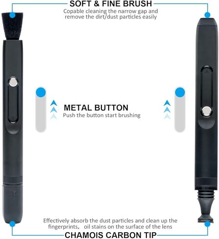 قلم تنظيف عدسة VR لـ Oculus Quest 2/Rift s/Quest Pro/Valve Index/DJI FPV Combo /-تنظيف الغبار وبصمات الأصابع للعدسات الضوئية in Kuwait