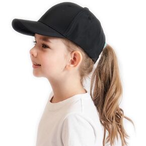 Kids Baseball Hat Visor, Little Girl Sun Protection Hat Ponytail Hole Sun Hat Cotton hat,Beach Sun Hat for Children in Saudi Arabia