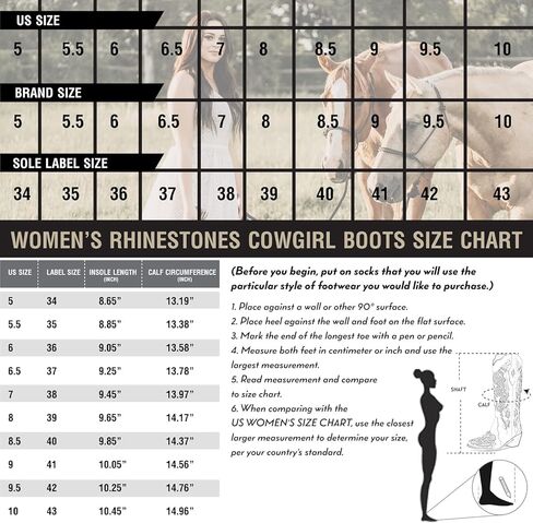 Mikarka بريق أحذية رعاة البقر للنساء منتصف الكعب أحذية راعية البقر الراين التطريز الغربية منتصف العجل العروس أحذية الزفاف in Kuwait