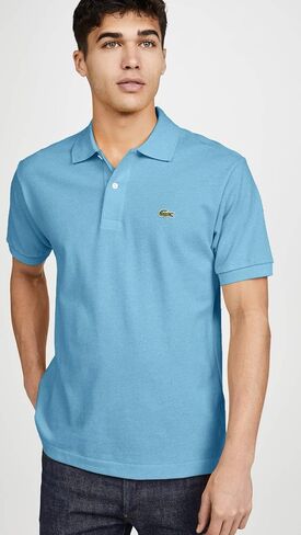 Lacoste Mens Legacy Short Sleeve L.12.12 Pique Polo Shirt in Saudi Arabia