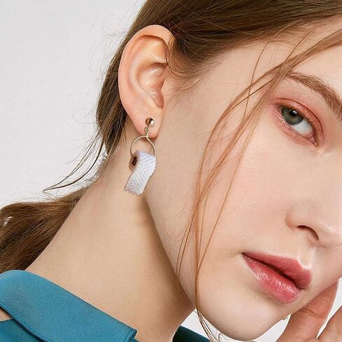 المرأة مضحك ورق التواليت لفة الأقراط الجدة شخصية قلادة قطرة استرخى الأقراط السيدات الفتيات سحر المجوهرات هدية in Kuwait