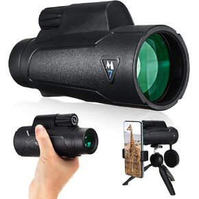 ARCHEER 40X60 Monocular Telescope with Smartphone Adapter, Upgraded Tripod, High Power Monocular for Adults Kids, HD Monocular Scope for Bird Watching Hunting Concert Travelling in Saudi Arabia
