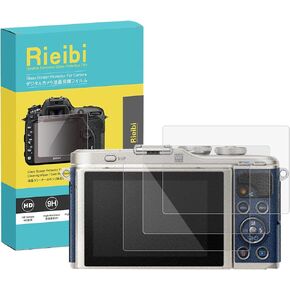 Rieibi (3 Packs) Screen Protector for Olympus PEN E-PL10 OM-D E-M1, E-M1 Mark II III E-M5 II III E-M10 E-M10 II III Digital Camera, Tempered Glass Film for Olympus in Saudi Arabia