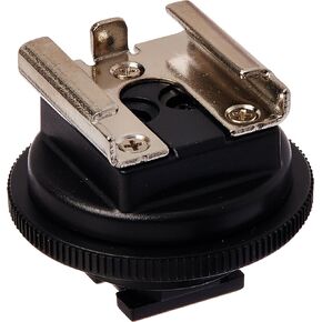 JJC MSA-1 Mini Advanced Hot Shoe To Universal Shoe Adapter For VIXIA HF M30 M300 M31 M32 S10 S100 S11 S20 S200 S21 HF20 HF200 HF21 in Saudi Arabia