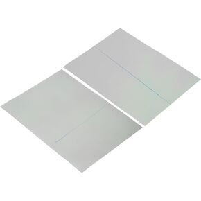 PATIKIL 12.9" Polarized Film Sheets, 2 Pack Adhesive Polarizer Linear Polarizing Filter 26.6x20cm for Screen Photography Lighting, 0/90 Degree in Saudi Arabia