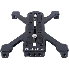 NICEYRIG 6’’ Extended Quick Release Plate for Arca-Swiss Type Applicable for Large DSLR Camera, Cinema Camera, Camcorder with Four-feet Stand Support [Plus Version] - 530 in Saudi Arabia