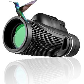 MOCANIO Monoculars 10x42 Monocular Telescope Low-Light Night Vision Portable Telescope Compact Waterproof Fogproof with BAK4 Prism ＆ FMC Lens High Power for Boating Sports Auto Racing Concert in Kuwait