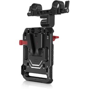 SmallRig V Mount Battery Plate, V-Lock Mount Battery Plate with 15mm Rod Clamp & Adjustable Arm for Power Supply - 2991 in Saudi Arabia
