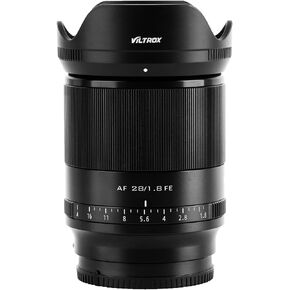 VILTROX 28mm f/1.8 FE Full-Frame Autofocus Lens for Sony E-Mount Camera a7 a7II a7III a7R a7RII a7RIII a7RIV a7S a7SII a9 a7C a5100 a6300 a6600 in Kuwait