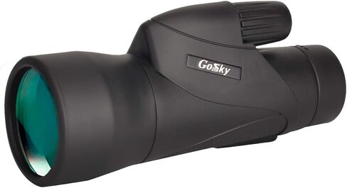 غوسكي تلسكوب احادي عالي الدقة 15×50 - منظار احادي مقاوم للماء - BAK4 بريزم للحياة البرية ومشاهدة الطيور والصيد والتخييم والسفر والرياضات الخارجية in Kuwait