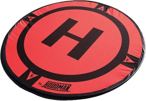 Hoodman Weighted Trifold UAV Drone Landing Pad LP21 - fits Mini 4 Pro, mini 3 pro, mavic and spark - Durable, No Stakes Required, collapses to one sixth of deployed size in Kuwait