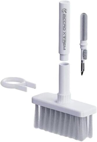 Cleaning Soft Brush Keyboard Cleaner 5-in-1 Multi-Function Computer Cleaning Tools Kit Corner Gap Duster Keycap Puller for Bluetooth Earphones Lego Laptop Airpods Pro Camera Lens in Saudi Arabia