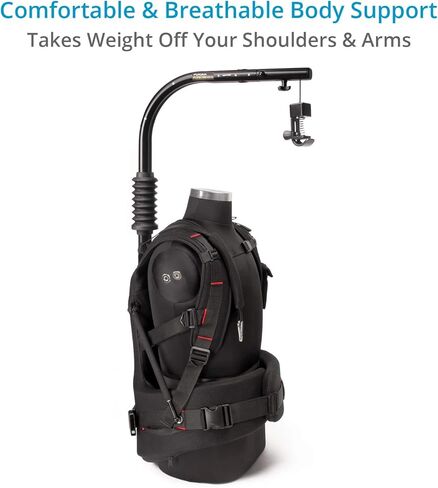 FLYCAM Flowline 600N دعم الجسم المثبت للكاميرا والمحور. حمولة تصل إلى 5-8 كجم/11-18 رطل. (فلكم-FLN-600N) in Kuwait