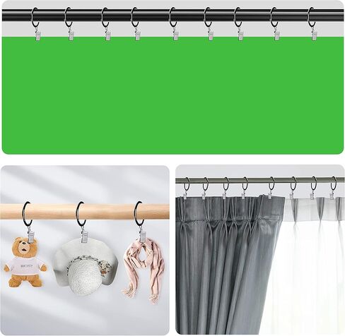 حامل لافتة خلفية FUDESY مقاس 10 × 8 قدم مع 14 قطعة من مشابك الخلفية in Kuwait