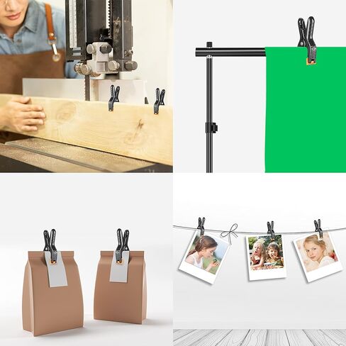 حامل لافتة خلفية FUDESY مقاس 10 × 8 قدم مع 14 قطعة من مشابك الخلفية in Kuwait