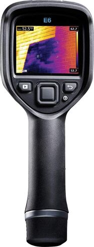 FLIR E8-XT - كاميرا محمولة تعمل بالأشعة تحت الحمراء، (320 × 240) وشاحن بطارية T198531 للكاميرات الحرارية E4، E5، E6، E8 in Kuwait
