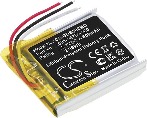 بطارية كاميرون سينو لـ GoPro CHDHS-101,CHDHS-501,Hero 4 Session,Hero 5 Session,HWMR1,HWPR1 P/N: 601-06750-000,601-06750-101,601-10257-000 800 مللي أمبير / 3.70 وات في الساعة ليثيوم بوليمر in Kuwait