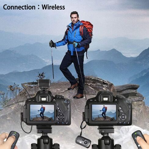 بكسل 2.4 جيجاهيرتز إطلاق مصراع لاسلكي رقمي عن بعد oppilas E3 لكاميرات Canon وPentax وSamsung وContax وSigma وHassleblad، يستبدل Canon RS-60E3 in Saudi Arabia