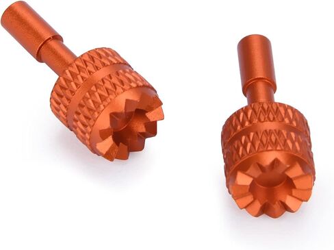 Mini 4 Pro/Mini 3 Pro/Mini 3 Sticks for DJI RC/RC 2، قطع غيار وحدة التحكم في سبائك الألومنيوم للطائرات عصا الإبهام/الهزاز لملحقات DJI Mini 4 Pro/Mini 3 Pro/Mini 3/Air 3 (برتقالي وفضي) in Kuwait